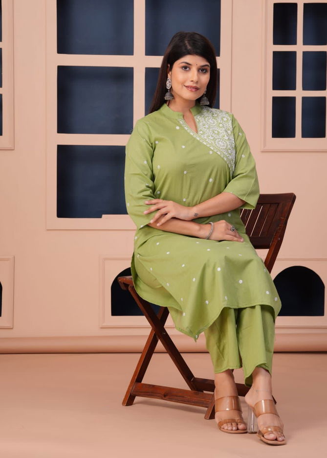 Chahat By Fvd Embroidery Kurti With Bottom Wholesale Market In Surat With Price